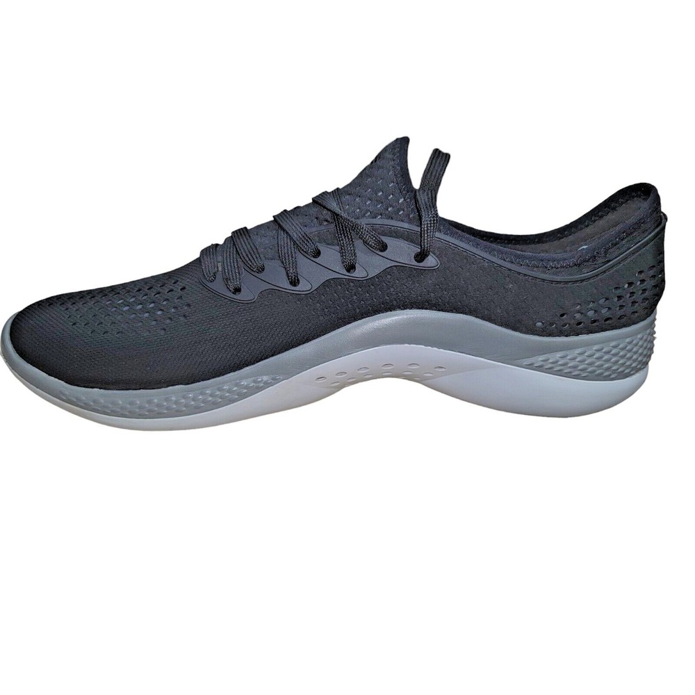 Crocs Men's Sneakers Literide‎ 360 Pacer Black Lace Up Walking Shoes Size 13 - Picture 4 of 8